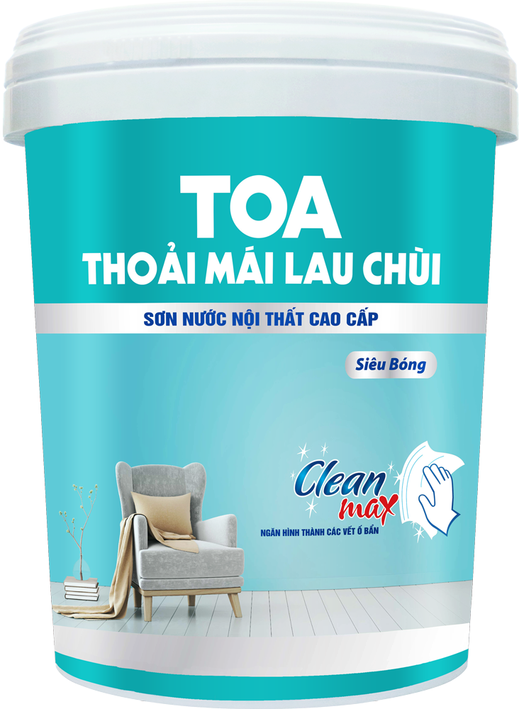 Sơn nội thất Toa Thoải Mái Lau Chùi